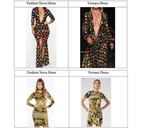 versace print fashion nova|Versace dress copying.